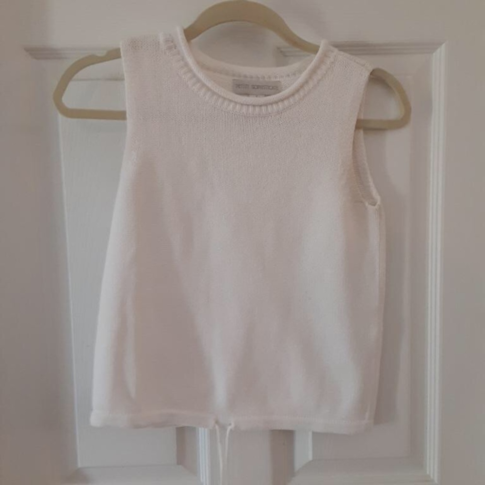 Petite Sophisticate sweater top
